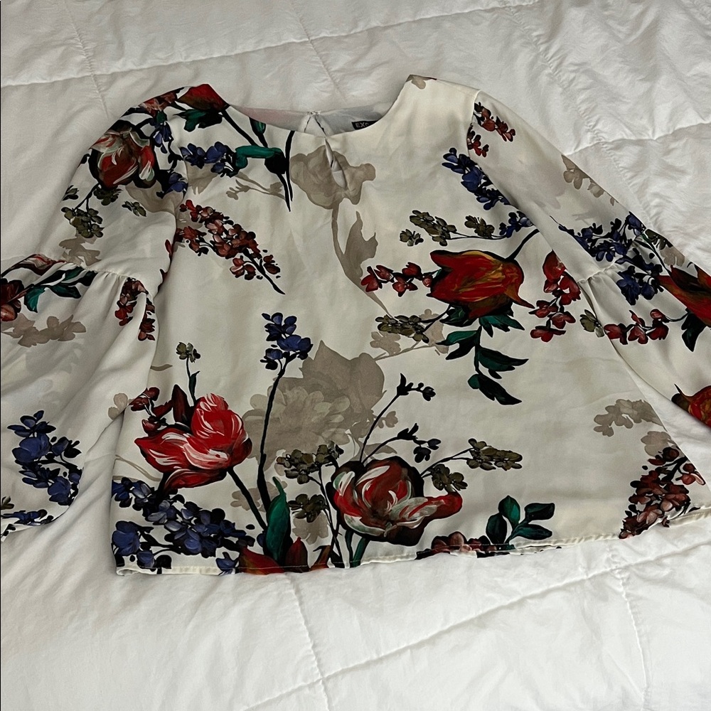 Express Floral Print Women's Top